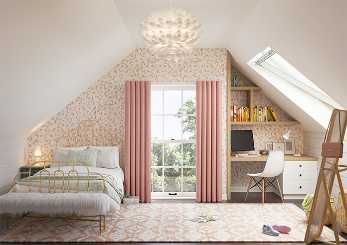 Delicate Chevron, Rayon - Made to Measure Curtains - Image 14